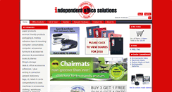 Desktop Screenshot of independentofficesolutions.com.au